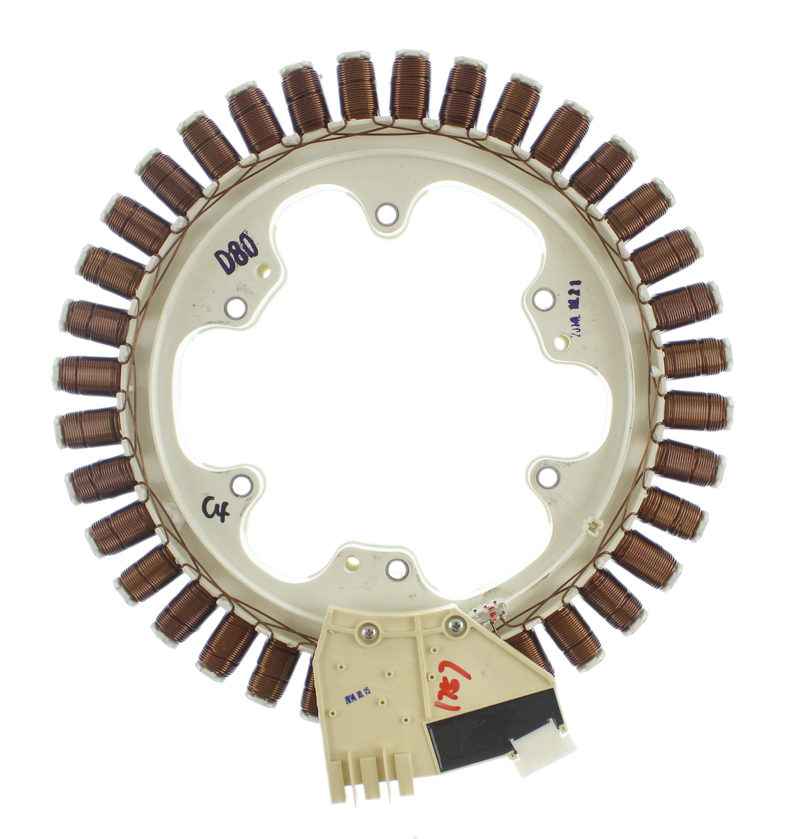 WG04F05619 - Genuine OEM GE Washer Stator & Hall Sensor Assembly